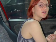 Preview 6 of Desperate pee accident - girl wets herself locked inside car