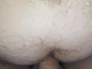 Preview 5 of I leaned the bitch against my car and fucked him. Just milk dripping from the whore's ass. video 2k