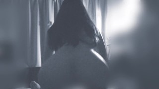 [College girl story] Pregnant by CUM INSIDE SHOT in the doggy style