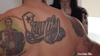 The queen of anal squirt rides like a cowgirl squirting my cock