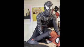 Spider-Man Fucks Spider-Girl Silly First Ever B/G Scene