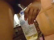 Preview 5 of Pissing into my water bottle hardly.. මම උදෙන්ම බෝතලේකට සැර චූ පාරක් විද්ද 💦💦💦💧💧💧💧💧💧💧💧💧