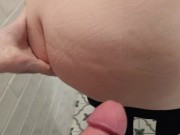 Preview 4 of My stepsister sucked me and fucked me in the bathroom... until I cum in her mouth