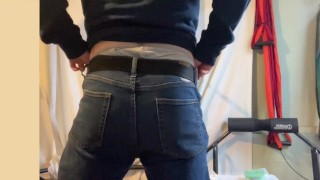 Hanging Wedgie Fetish - Frontal Wedgie puts pressure on my pussy - Rips My Panties to Shreds!