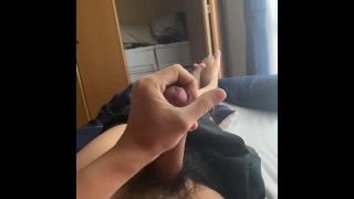 Erotic sound of ejaculation and cock movement at maximum intensity (japanese sexy guy)