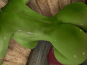 Preview 5 of Manara Blue Adventure Hentai Skyrim Gloryhole Sex 3D Porn Animation Lime Skin Color Edit Smixix
