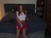 Preview 5 of Turkish basketball girl cant handle with her stepbros smell