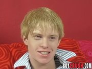 Preview 3 of Blond twink Niki Culkin mastrubates solo after interview