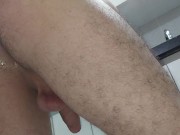 Preview 4 of I get horny with the guy who fixes my pipe. Part 3. Put my cock in his ass