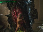 Preview 5 of යක්ශයාට වුනත් ඇඩෙන්න පුලුවන් | Devil May Cry 5 Nude Game Play [Part 3]