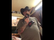 Preview 4 of Power tools and Pussy Cowboy style