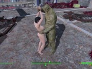 Preview 4 of To Big to Deepthroat Hard Rough Angrily Fucked Instead|Fallout 4 3D Animated Sex Mod