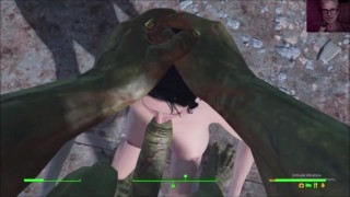 To Big to Deepthroat Hard Rough Angrily Fucked Instead|Fallout 4 3D Animated Sex Mod