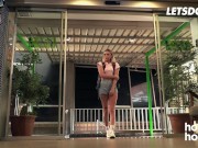 Preview 1 of Nympho Chick Lya Missy Fucked By BBC Roommate - HORNY HOSTEL