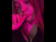 Preview 6 of lovingly sucks your finger and wants you to cum in her mouth