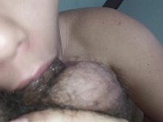 Preview 4 of pov sucking cock extremely close up you can see my lips dominated the cock🫦🍆🍌💦😋🤤🥵🫦💦💦💦😋🤤
