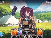 Preview 1 of Cheeky Cute Knight Gets Anal Fucked Creampie - 2 - Aura Hentai Cards