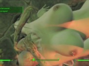 Preview 4 of Anal and Vaginal Zombie Apocalypse Radio Active Multiple Orgasm|Fallout 4 Sex Mod