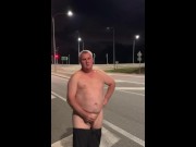 Preview 3 of Naked wanking in the street  cum everywhere