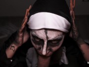 Preview 5 of "the nun 4" cum in all my holes and I will absolve you from your sins - 3 consecutive cumshots - ITA