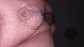 Transwoman has tight asshole stretched and bred by well endowed husband