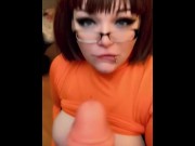 Preview 3 of Sneaking Off with Velma at the Halloween Party (Extended Preview)