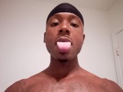 Preview 1 of Showing off long tongue (Fetish).