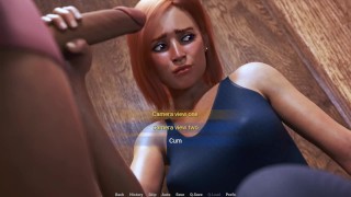 In A Scent Gameplay #05 Sexy Redhead Took Care of A Big Erection