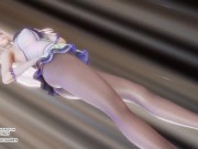 Preview 1 of [MMD] AOA - Heart Attack Ahri Sexy Kpop Dance League of Legends Uncensored Hentai 4K 60FPS