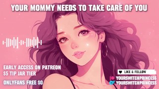 Your Needy Mommy Has Phone Sex With You (Real Orgasm - Wet Sounds)