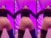 Preview 2 of Femboy music video - sissy dance in pink panty