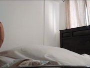 Preview 3 of mature bbw stepmom makes the bed with sexy lingerie