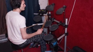 Tennis System - "Bend" Drum Cover