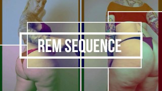 FREE PREVIEW - PAWG Pantyhose Dildo Squirt - Rem Sequence