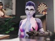 Preview 3 of Job Interview Widowmaker Overwatch Hentai 😰If only getting a job was this easy...