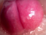Preview 4 of CLOSE UP CAMERA IN PUSSY: CUM Inside PUSSY TWICE! BEST CREAMPIE in 4K with Girl Moaning!
