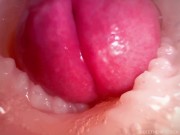 Preview 5 of CLOSE UP CAMERA IN PUSSY: CUM Inside PUSSY TWICE! BEST CREAMPIE in 4K with Girl Moaning!
