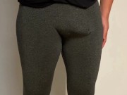 Preview 6 of No hands cumshot in tight pants