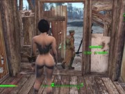 Preview 1 of The General's Needs | Seduced by Soldier Bathroom Squirting Orgasm Fallout 4 Sex Mods