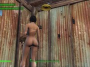 Preview 5 of The General's Needs | Seduced by Soldier Bathroom Squirting Orgasm Fallout 4 Sex Mods
