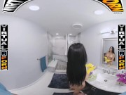 Preview 4 of VIRTUAL PORN - Big Tit Latin Maid Sandy Love Servicing Your Big Cock #VR