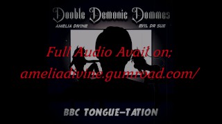 Double Demonic Dommes - BBC Tongue-tation ASMR Audio