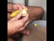 Preview 1 of Penis inside banana