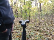 Preview 1 of Cum 💦 on a bike part 20🚲🍂