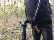 Preview 3 of Cum 💦 on a bike part 20🚲🍂