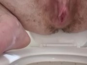 Preview 5 of Masterbating and squirting into the toilet