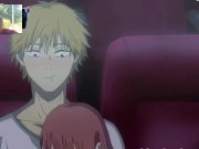 Preview 6 of Makima gave Denji a long-awaited blowjob and swallowed his sperm in the cinema (alexhothenta)