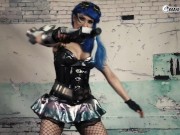 Preview 4 of 397 - Barbara Bieber - Future warrior girls - Cosplay cyberpunk serie - Trailer