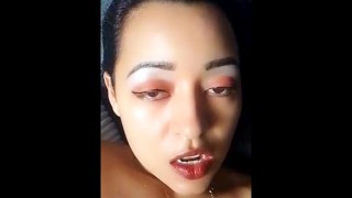 Smoking Hot Brunette is fucked hard online by her fans until she cums a lot