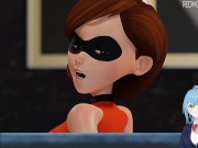 Preview 2 of Buttjob 😅The Incredibles Helen Parr Elastigirl